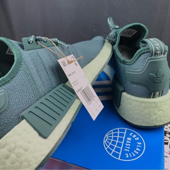 Adidas NMD R1 Leafy Green Women's Various Sizes - Picture 10 of 12